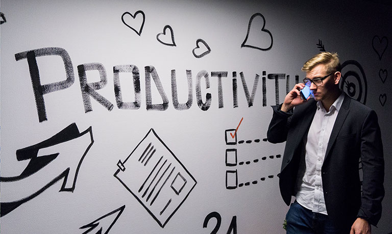One of the key benefits of remote working is boosted productivity, which obviously benefits the business hugely.