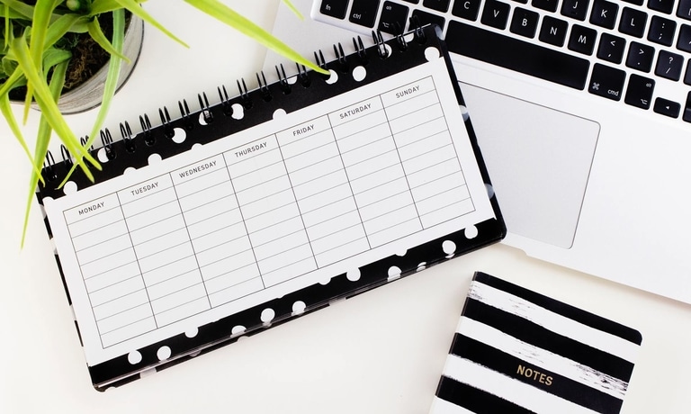 Planning out regular check-ins helps you in managing remote teams without overdoing it.