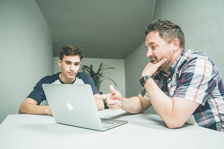 Mentorship at work: A key element is frequent, personal communication.