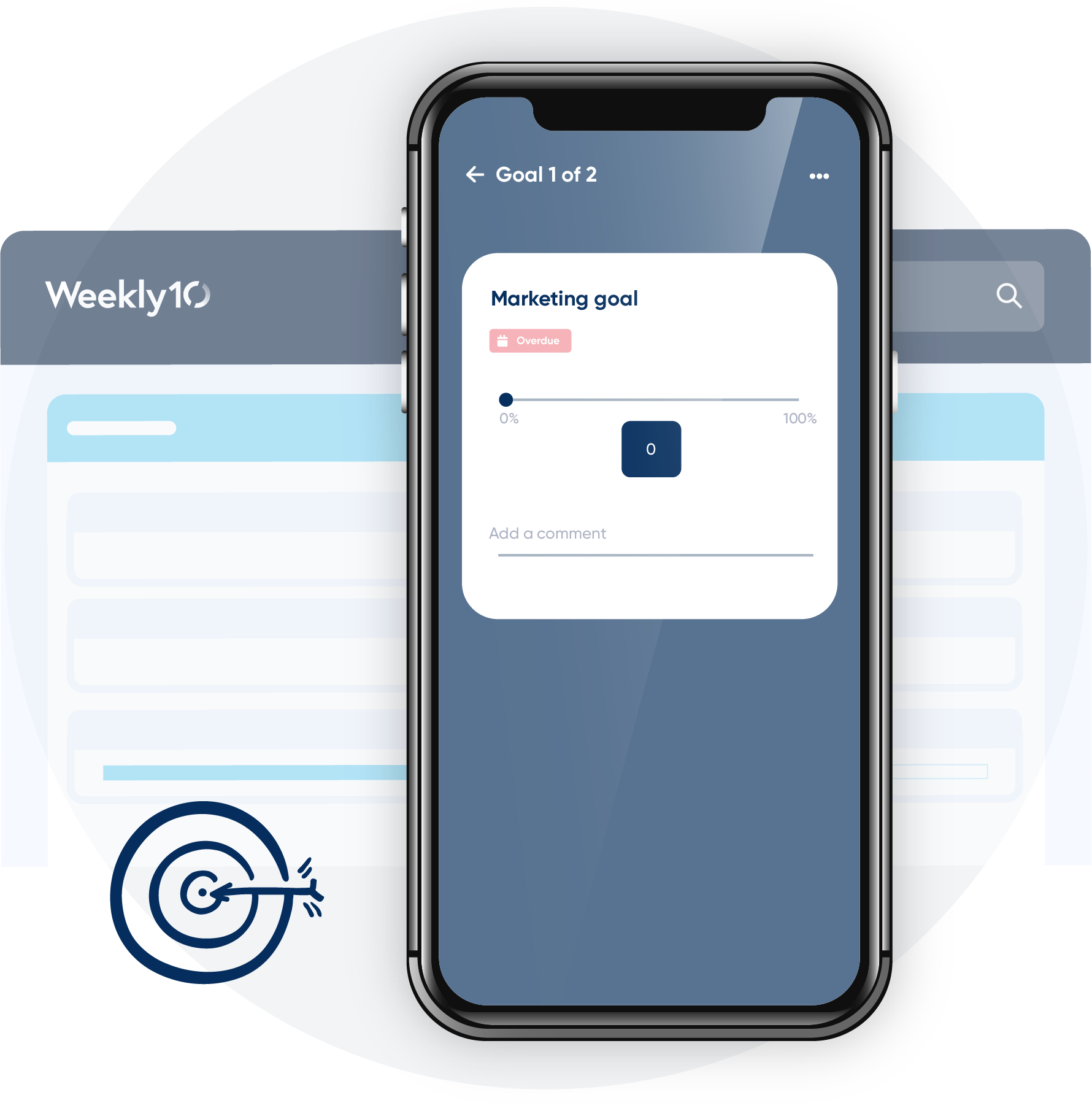 Weekly10 employee check-in obile App