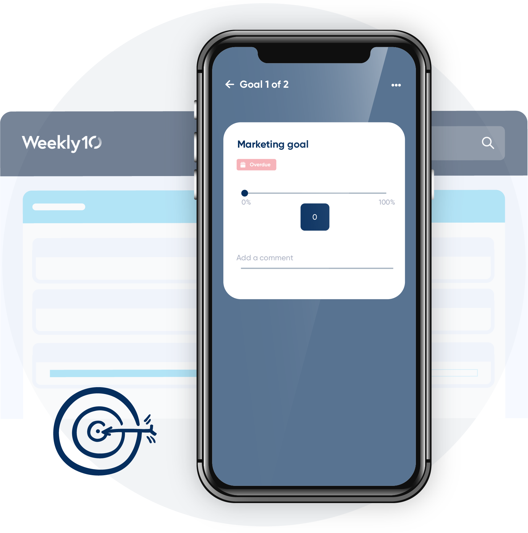 Weekly10 employee check-in obile App