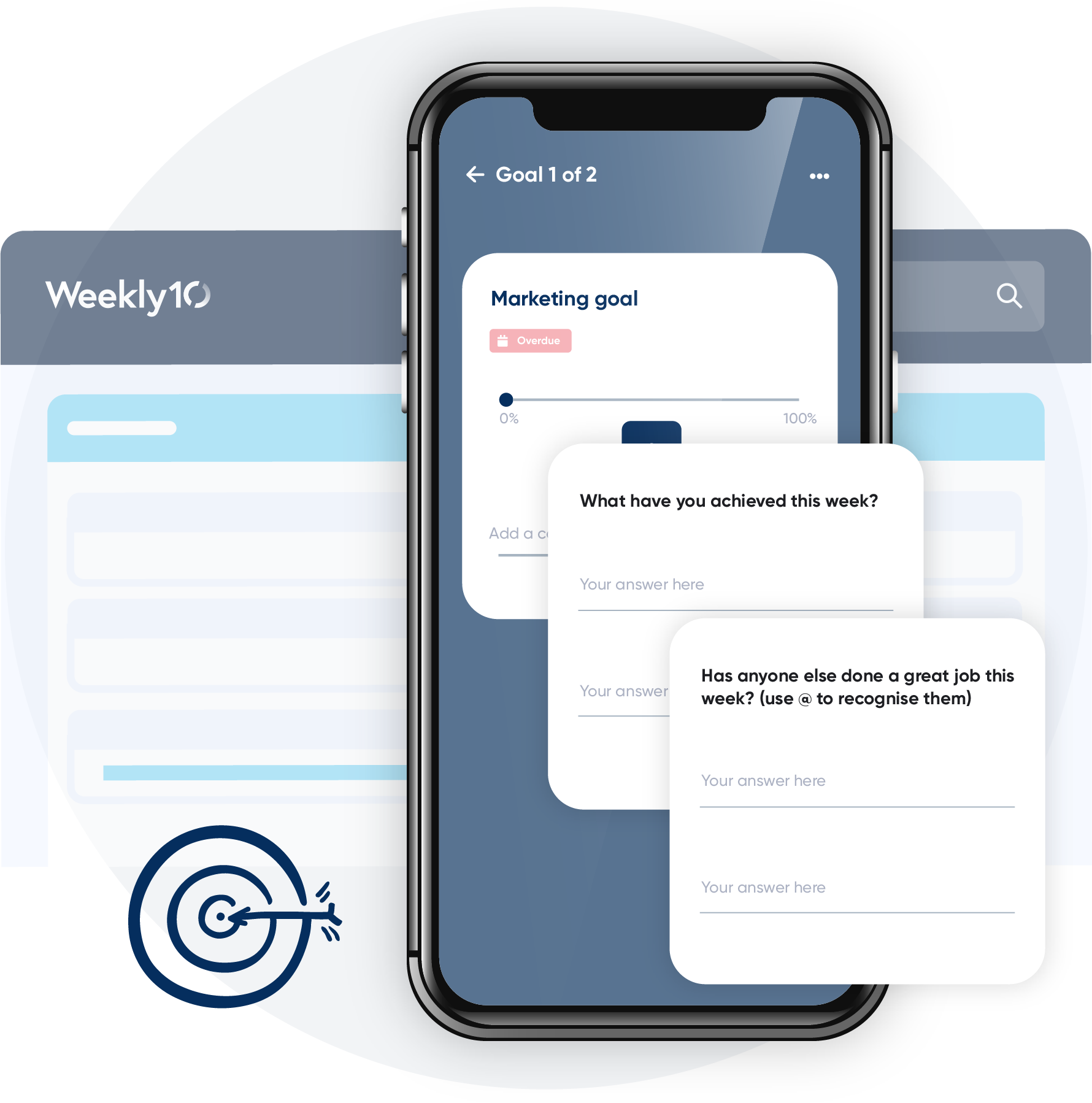 Weekly10 mobile app