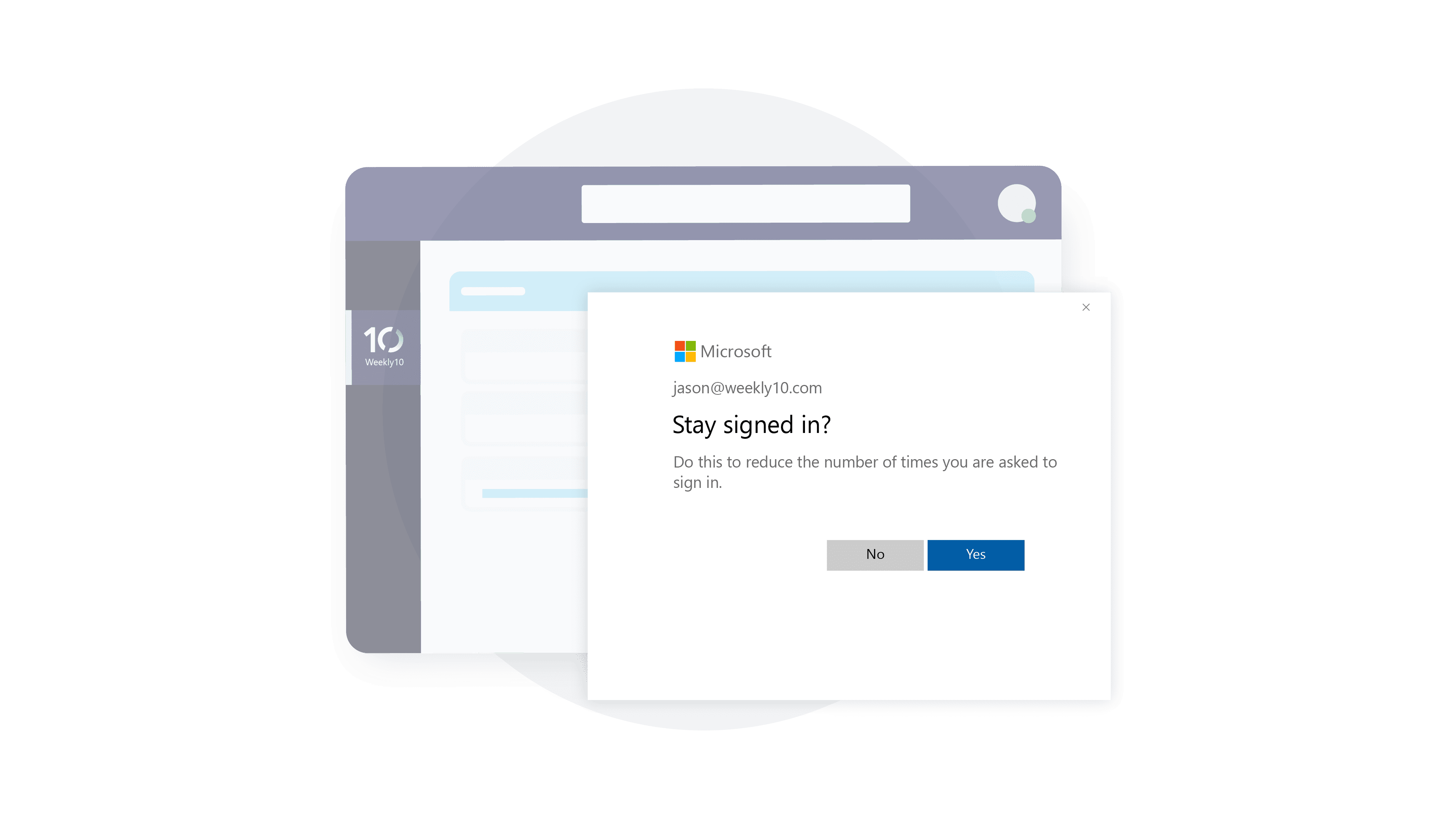Microsoft Single Sign On software integration
